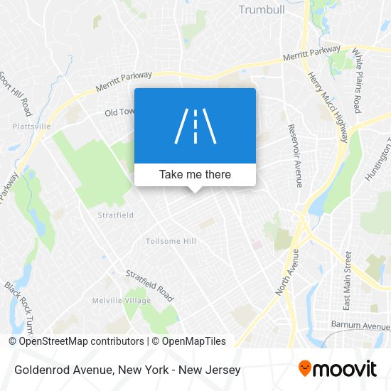 Mapa de Goldenrod Avenue