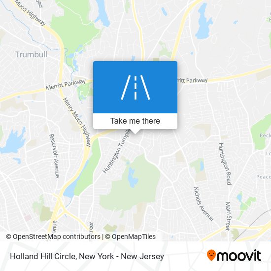 Holland Hill Circle map