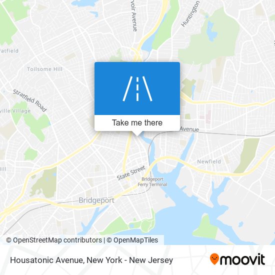 Mapa de Housatonic Avenue