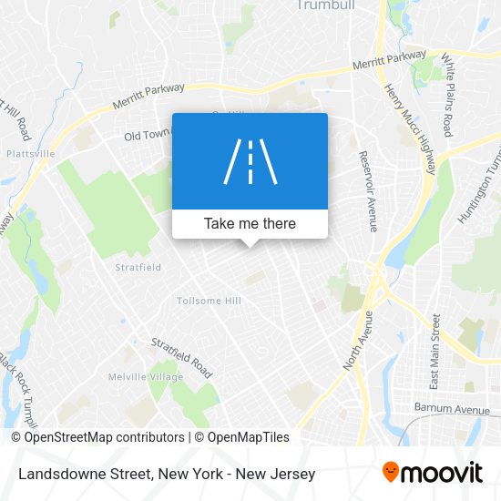 Mapa de Landsdowne Street