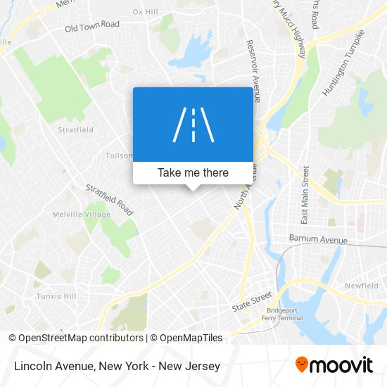 Mapa de Lincoln Avenue