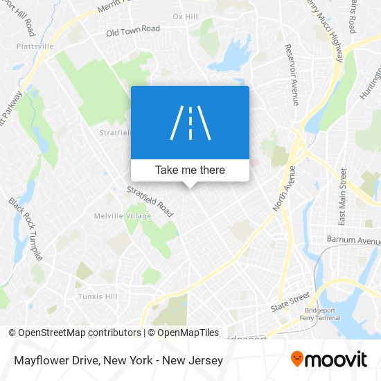 Mayflower Drive map