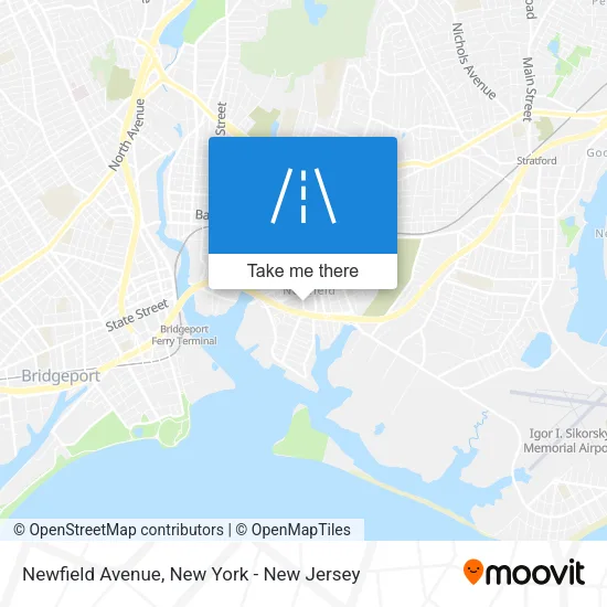 Newfield Avenue map