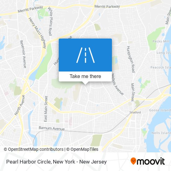 Mapa de Pearl Harbor Circle