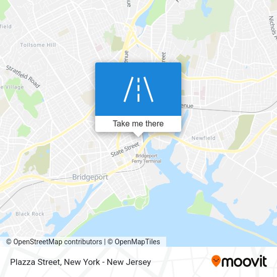 Mapa de Plazza Street