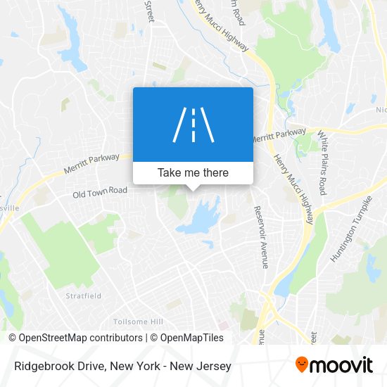 Mapa de Ridgebrook Drive