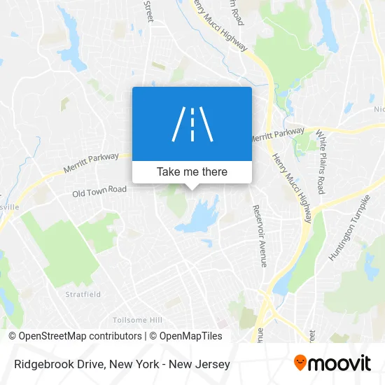 Ridgebrook Drive map