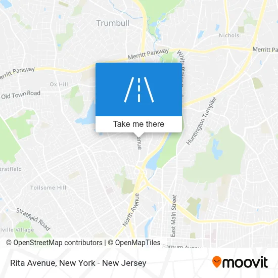 Rita Avenue map