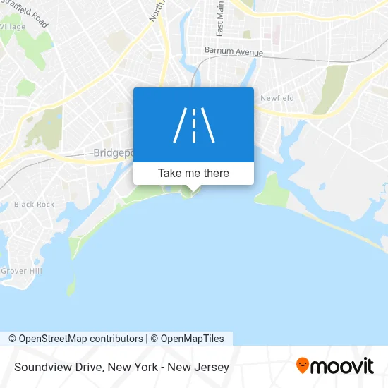 Soundview Drive map