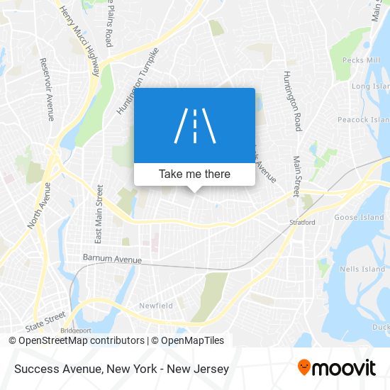 Success Avenue map