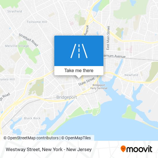 Westway Street map