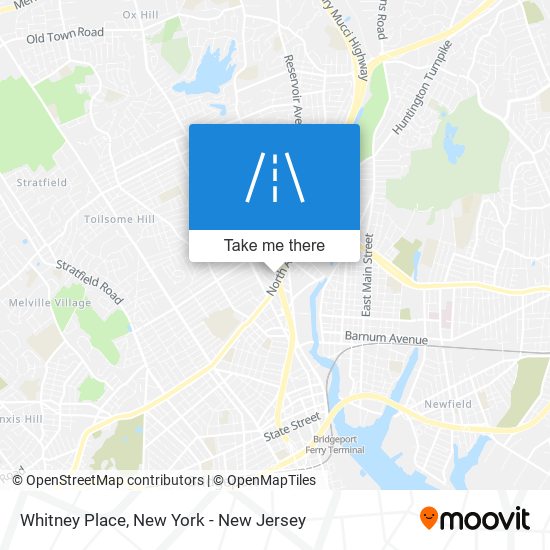 Whitney Place map