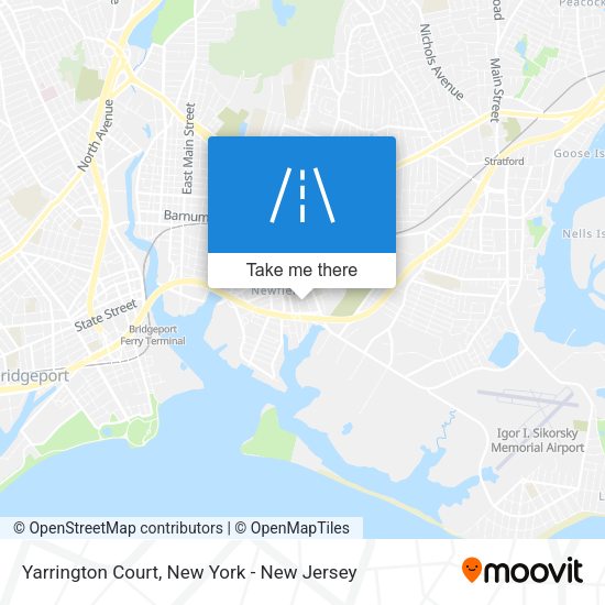 Mapa de Yarrington Court