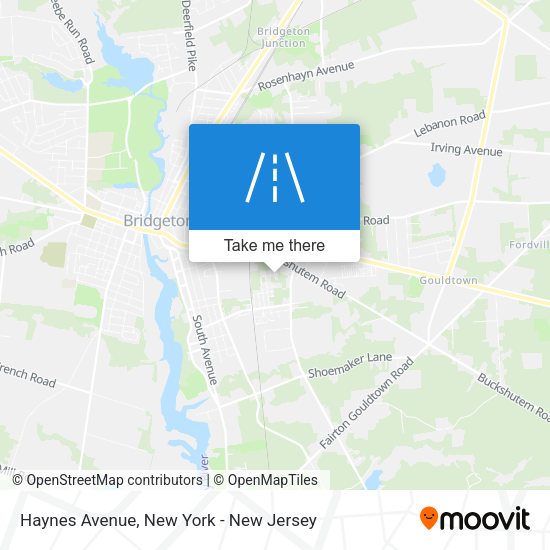 Mapa de Haynes Avenue