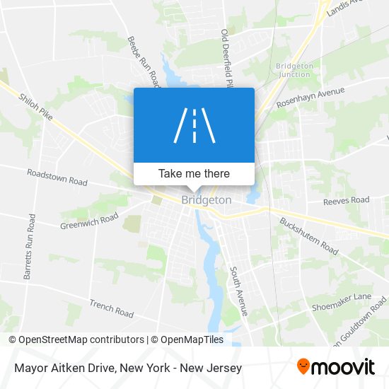 Mayor Aitken Drive map
