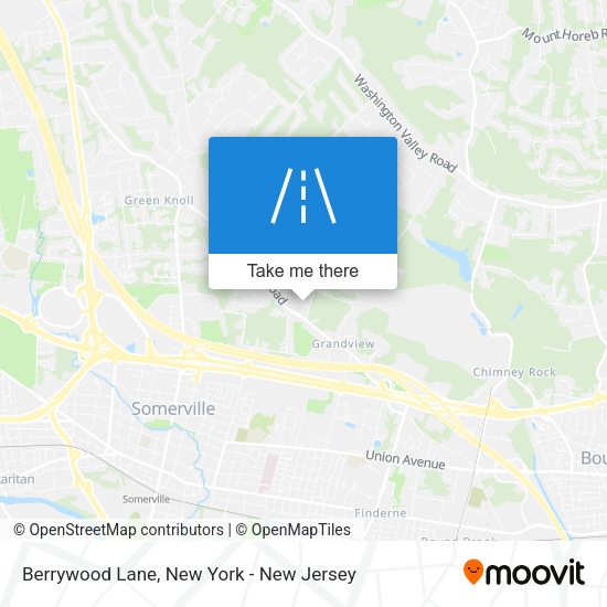Mapa de Berrywood Lane