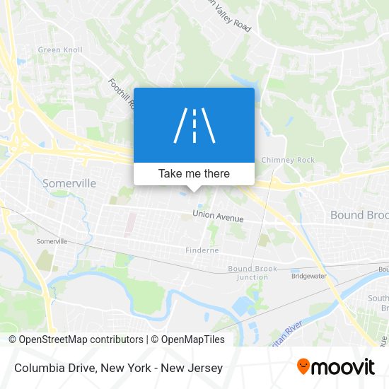 Mapa de Columbia Drive