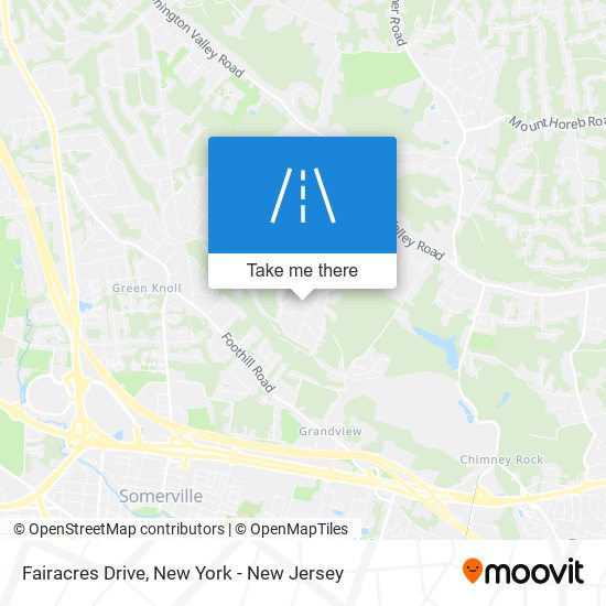 Fairacres Drive map