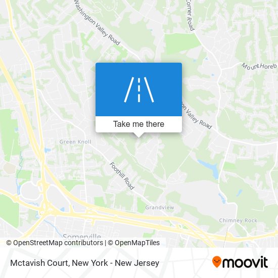 Mapa de Mctavish Court