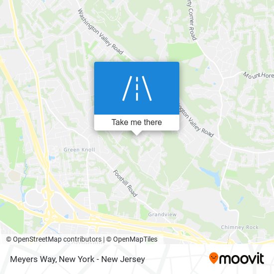 Meyers Way map