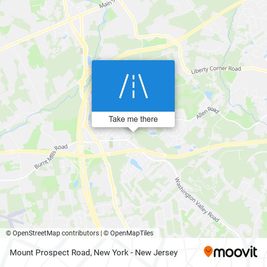Mapa de Mount Prospect Road
