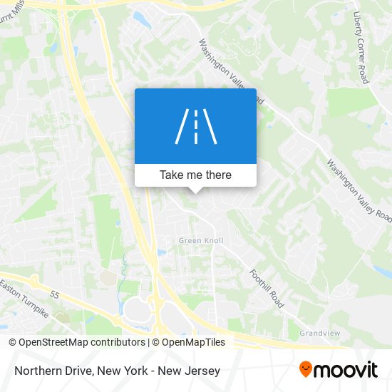 Mapa de Northern Drive