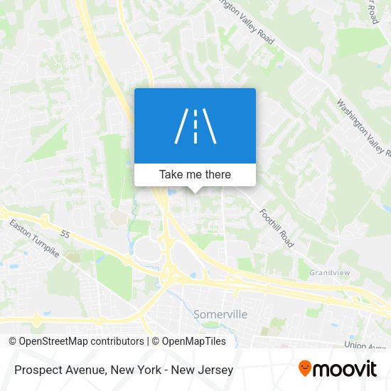 Mapa de Prospect Avenue