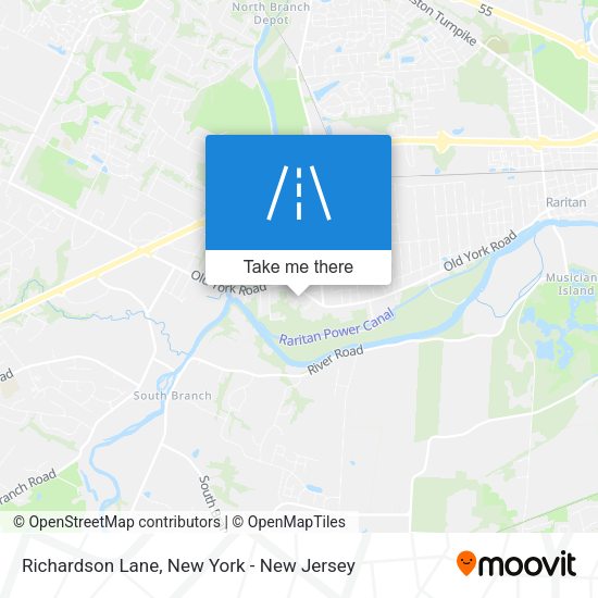 Mapa de Richardson Lane