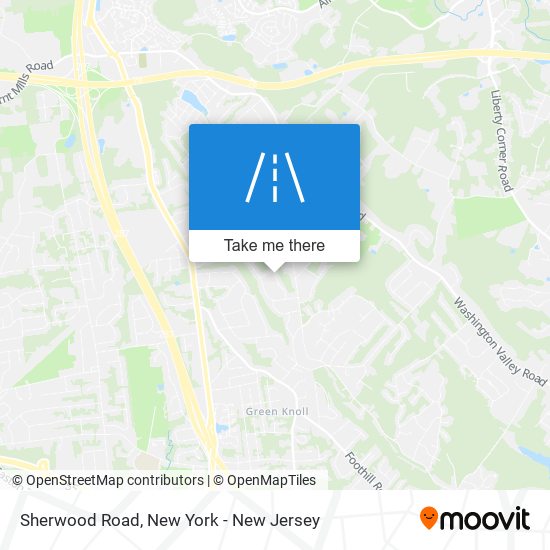 Mapa de Sherwood Road