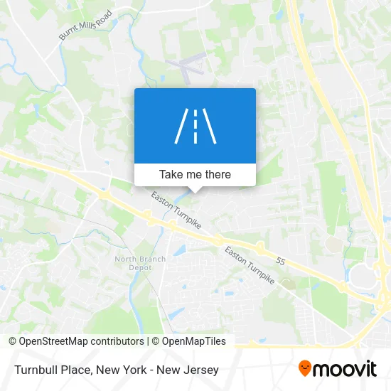 Turnbull Place map