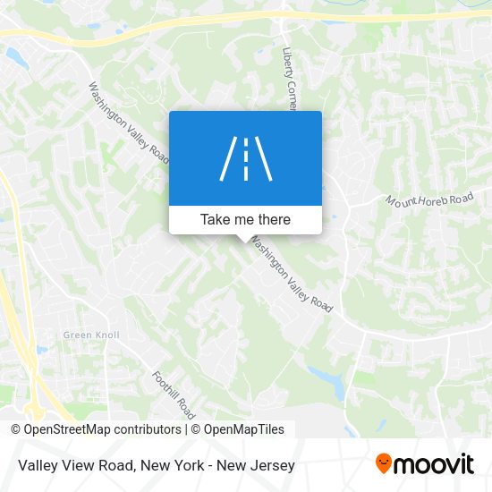 Mapa de Valley View Road