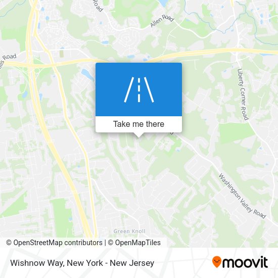 Wishnow Way map