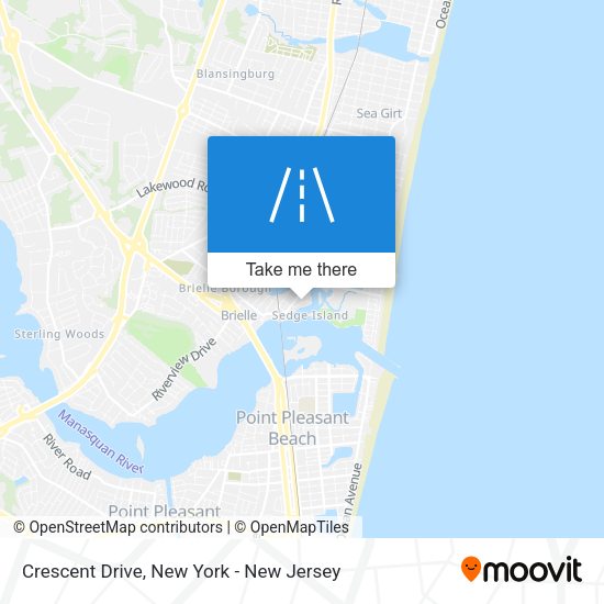 Mapa de Crescent Drive