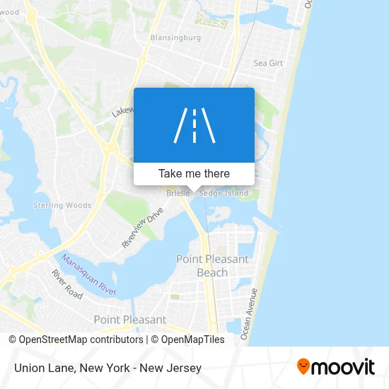 Union Lane map