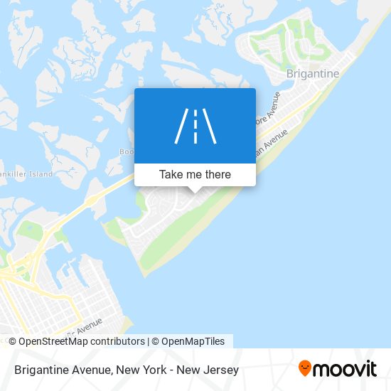 Mapa de Brigantine Avenue