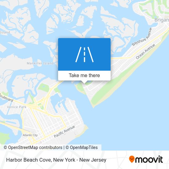 Mapa de Harbor Beach Cove