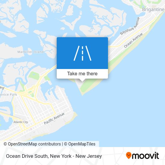Mapa de Ocean Drive South