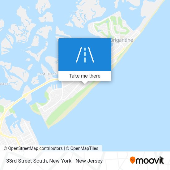Mapa de 33rd Street South