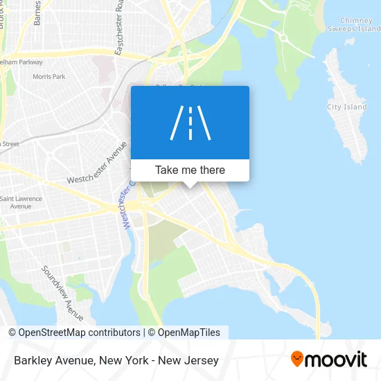 Barkley Avenue map