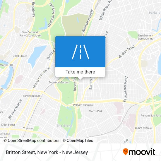 Mapa de Britton Street