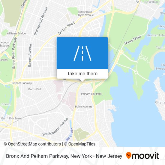 Mapa de Bronx And Pelham Parkway