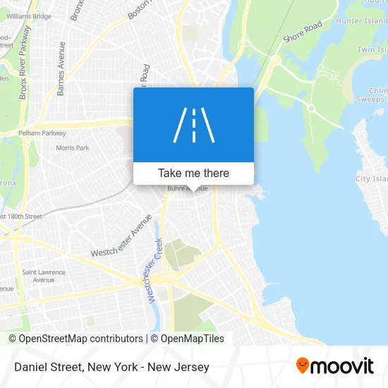 Daniel Street map