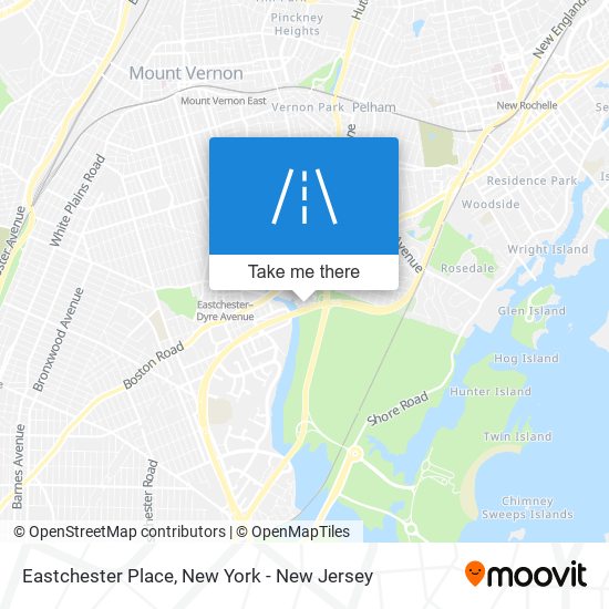 Eastchester Place map