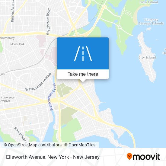 Ellsworth Avenue map