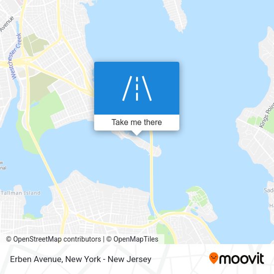 Mapa de Erben Avenue