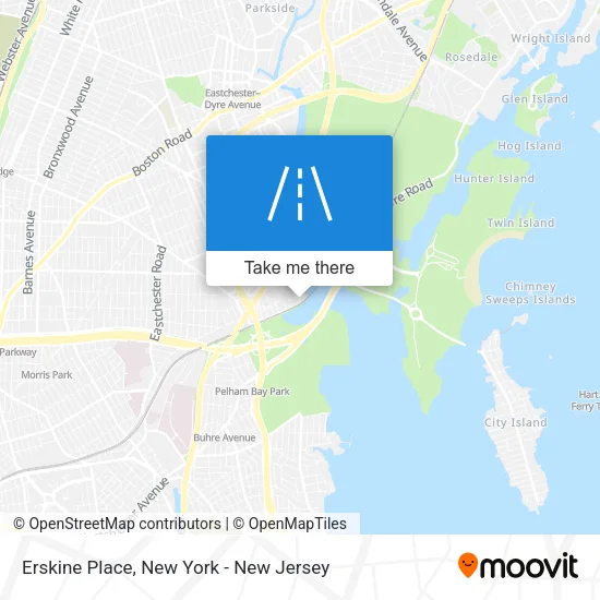 Erskine Place map