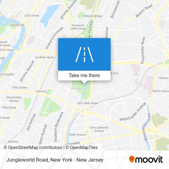 Mapa de Jungleworld Road