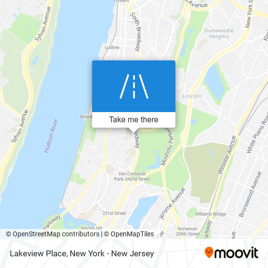 Lakeview Place map