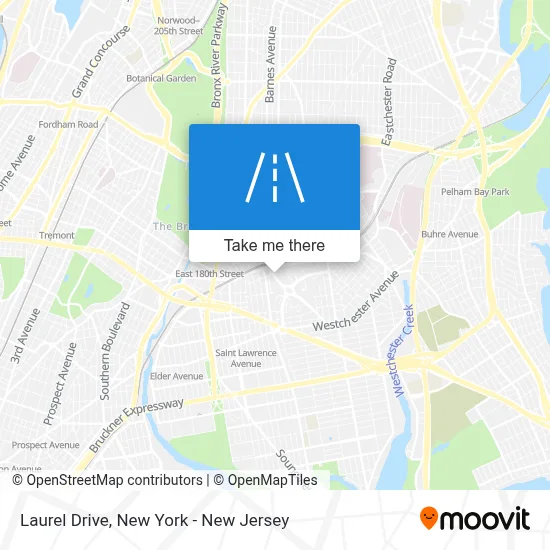 Laurel Drive map