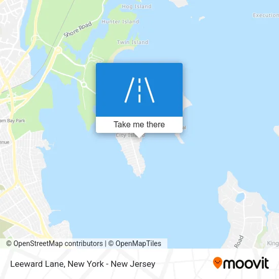 Mapa de Leeward Lane